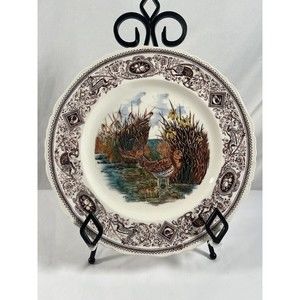 Masons Ironstone Game Birds The Snipe Collector 10.5” Dinner Plate #250